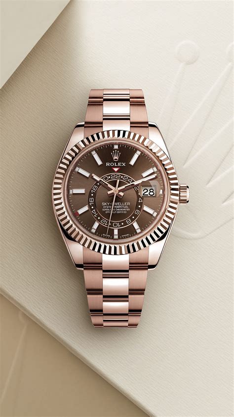 rolex sky-dweller 326935 chocolate|rolex 326934 price.